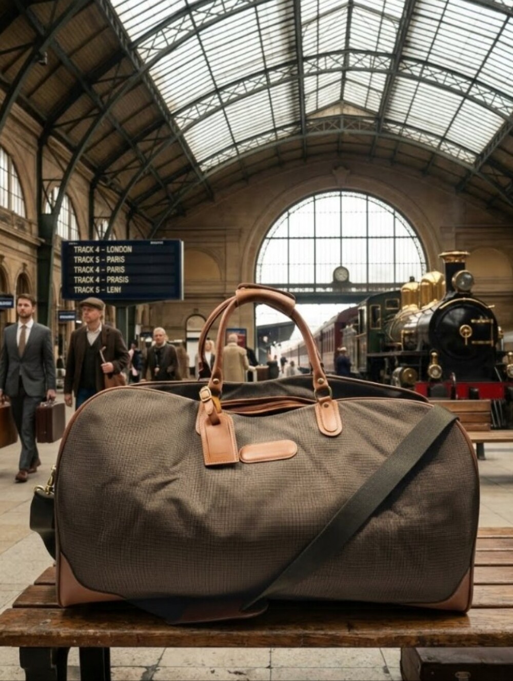 Coach Vintage Travelweave Large Duffle Bag